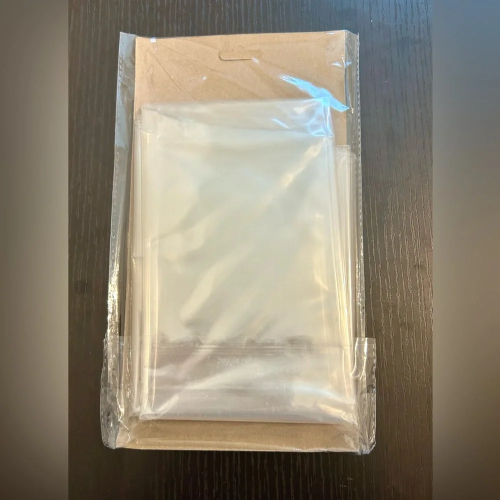 Lot of 13 Clear Cellophane Bags Basket Bags Cello Gift Bags in Various Sizes